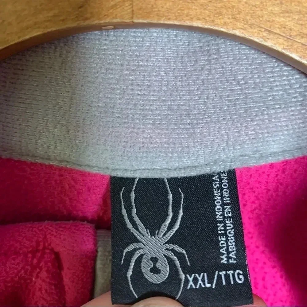 Girls Spyder Full Zip Fleece Jacket